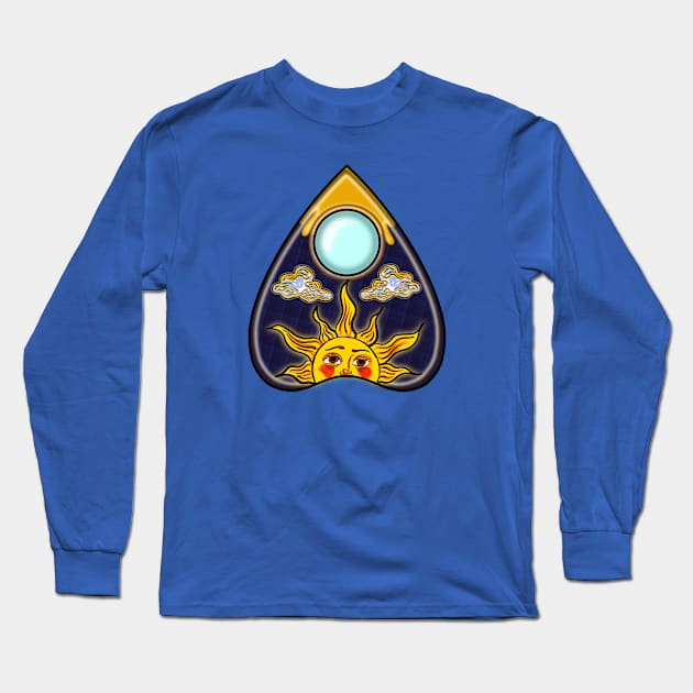 Sun Planchette Long Sleeve T-Shirt by Atlas of Strange